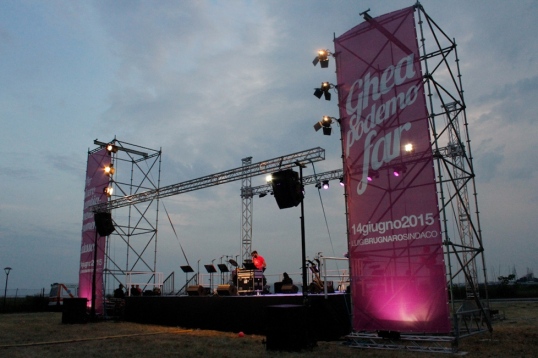 struttura palco