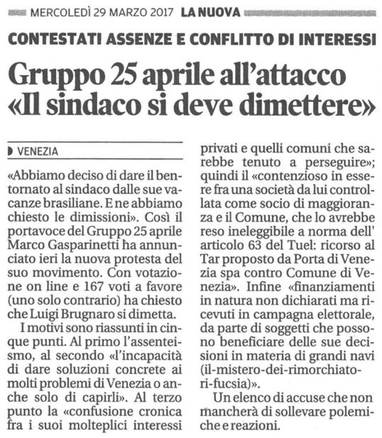 29 marzo 17 NV