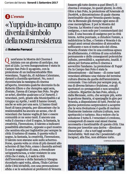 1 settembre Corriere