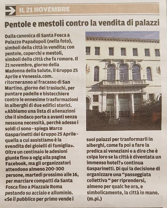 15 novembre NV