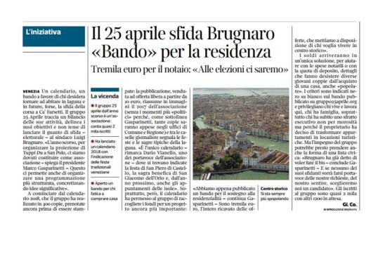 Corriere 4 gennaio