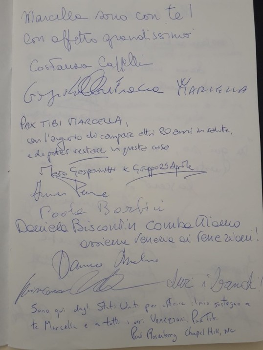 Libro Firme prima pagina