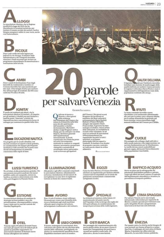 la stampa