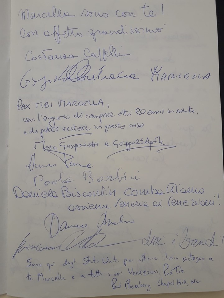 Libro Firme prima pagina